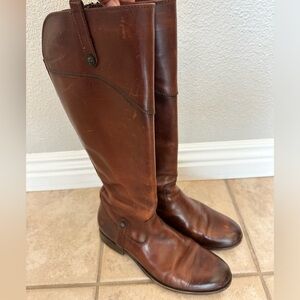 Frye Leather Melissa Boots